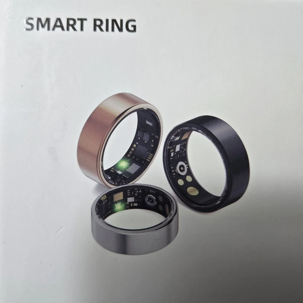 Smart Ring Silver Size 12 Wireless Health & Notification Ring NWT